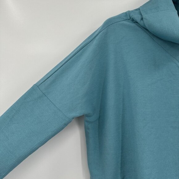 Tuckernuck Bright Blue Rollins Funnel Neck Pullover Sweatshirt Pullover Top XS - Picture 2 of 7